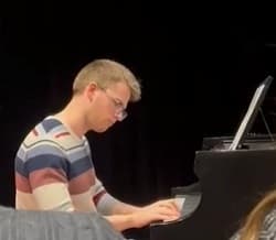 Learning piano